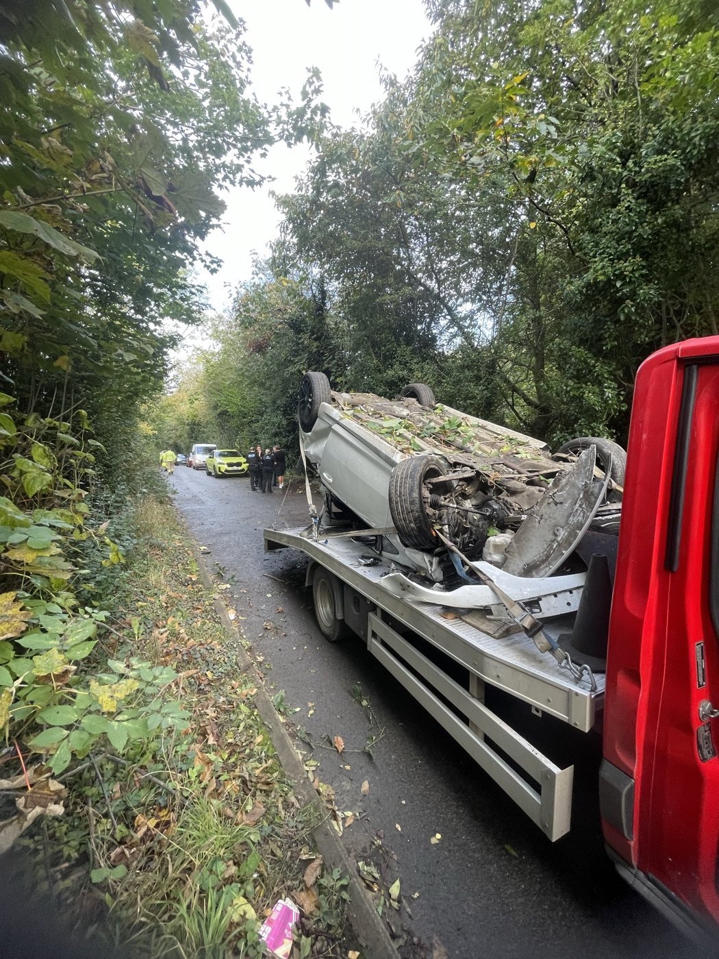 Vehicle and equipment transport on a recovery truck